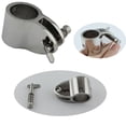 thumbnail image 1 of Accesorios para toldos de yate con manga deslizante y tirador de resorte pulido con espejo de acero inoxidable 316 - 25 mm, 1 of 5