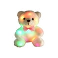 thumbnail image 2 of KOYPTL 22cm Light Up White Bear Plush Toys for Toddlers 1-3,Soft Stuffed Animal Toys Nightlight In Glow Sleeping Toys Holiday Birthday Xmas Valentines Day Gifts for Women Girlfriend Girls 3 4 5+, 2 of 6