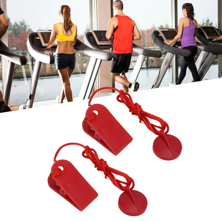 YUMILI Treadmill Magnet Safety Key Running Machine Magnetic Security Switch Universal Fitness Accessories red