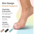 thumbnail image 5 of ZenToes Reusable Fabric Buddy Wraps for Broken Toes, Hammer Toe Straightener, 8 Count (Beige), 5 of 10