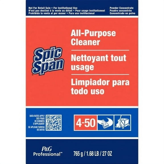 Spic and Span All-Purpose Cleaner Powder - 27 oz (1.69 lb) - 1 Each - Orange