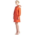 thumbnail image 3 of Caprice Dress - Women's Long sleeve fit and flare dress with single shoulder cut out and shoulder tie, 3 of 5