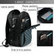 thumbnail image 4 of Disketp Cartoon Ducks Mochila de Viaje Estampada para Laptop con Puerto de Carga USB, Mochila Impermeable para Computadora – Regalo para Hombres y Mujeres, 4 of 7