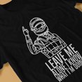 thumbnail image 3 of Laissez-moi Seul Kimi Raikkonen Racer F1 Formule 1 T-Shirt Gothique Col Rond TShirt Polyester Streetwear, 3 of 7