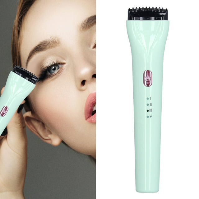 Fer à Friser Électrique pour Cils, Fer à Friser Portatif pour Cils et Cils, 3 Modes Chauffants, Rechargeable, Longue Tenue, avec Brosse de Nettoyage pour Friser les Cils