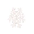 thumbnail image 6 of FastXmas 8 Pcs Set White Snowflakes Ornaments,3.15 Inch Christmas Wooden Snowflake Tabletop Decorations,Christmas Snowflake Ornament for Winter Home Tree Garland Christmas Decoration Holiady Crafts, 6 of 6