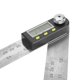 thumbnail image 4 of Transportador Electrónico de 300 Mm, Herramientas de Diseo de Transportadores Regla Goniómetro Digital Buscador ángulo Indicador de Inglete Pantalla LCD Material Acero Inoxidable ANGGREK Otros, 4 of 9