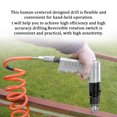 thumbnail image 4 of Yeacher 3/8inch Professional Air Drill Rotation Way Reversible Pneumatic Tools for DIY Furniture Machine Production Maintenance, 4 of 8