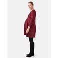 thumbnail image 6 of Ingrid & Isabel For Every Belly Women’s Maternity Pintuck Mini Dress, Sizes S-XXL, 6 of 8