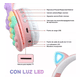 thumbnail image 4 of Audífonos Inalámbricos Bluetooth Diadem Micrófono Para Niños Rosa, 4 of 5