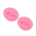 thumbnail image 4 of 2 moldes de silicona para fondant, aptos para uso alimentario, sin olor, suaves, para decorar tartas, para proyectos de manualidades, tipo 3, 4 of 14