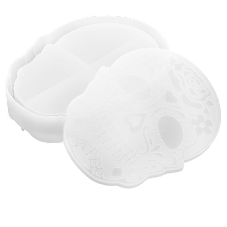 Halloween Skull Mold Silicone Skull Shape Mold Novelty Skull