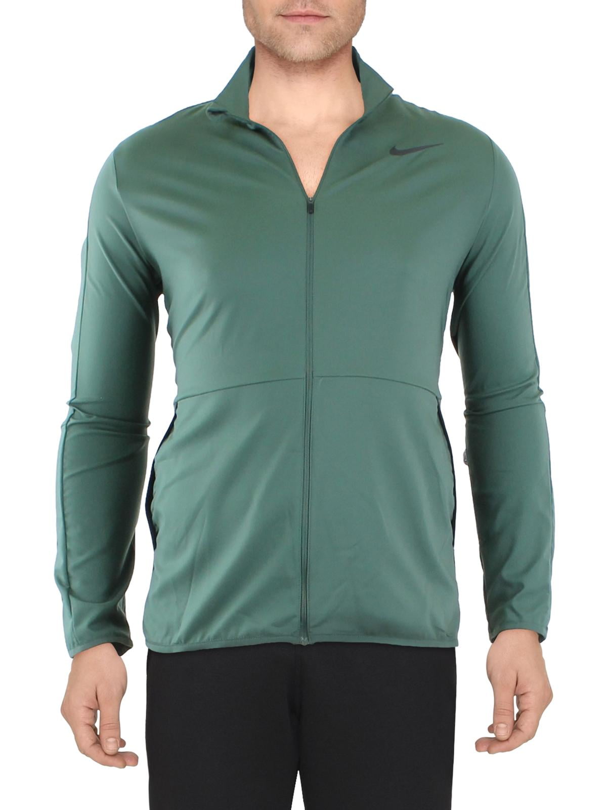 Nike Mens DriFit Woven Running ZipUp Jacket