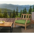 thumbnail image 2 of Sunbrella Sorra Home  Outdoor Knife Edge Deep Seating Cushion 22.5 in W x 22.5 in D x 5 in H - Cilantro, 2 of 5