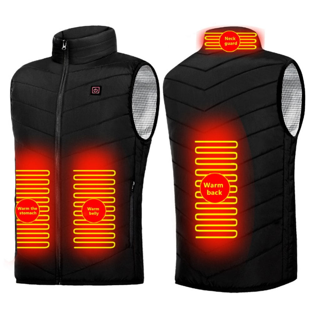 Heated Vest for Men Women, Heated Jacket Powered by USB Port, Heating