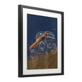 thumbnail image 4 of My Jam Monster Truck Black Framed Print Under Glass, design by Kim Allen, 4 of 10