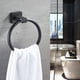 thumbnail image 4 of Anillo de toalla para baño 1 paquete, ganchos para toallero circular de baño de cocina, montaje en pared, almacenamiento resistente, acero inoxidable Adepaton 2035037-4, 4 of 9