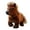 coffee, variant on Safe Soft Plush Electric Ponies Toy for Kids Nontoxic Materials Lovely Cartoon Design Promotes Bonding
