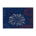 thumbnail image 2 of 4th of July Placemats Set of 4, Patriotic American Flag Table Mats, Independence Day Red White Blue Washable Heat Resistant Place Mats for Dining Table Kitchen Decor, 2 of 6