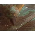 thumbnail image 4 of Ambesonne Constellation Quilted Bedspread Set 3 Pcs, Nebula Infinity, Queen Size, Pale Coffee Mint Green, 4 of 5