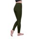 thumbnail image 2 of ICHUANYI Clearance Women's Leggings High Waisted Yoga Trousers Workout Exercise Capris For Casual Summer Pants(Army Green, XL) ICHUANYI WER2023081109686, 2 of 8