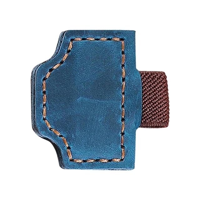 Vintage Handcrafted Leather Magnetic Bookmark Pen Holder, Head Layer Cowhide, Elegant Desk & Reading Accessory
