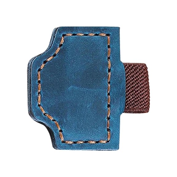 Deeceymbur Leather Magnetic Bookmark with Pen Holder - Vintage Style Clip