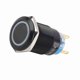 thumbnail image 4 of Botón Pulsador Impermeable Con Bloqueo Automático LED, Negro, 19 Mm, 1224 V, Encendido Y Apagado, Placa De Metal Duradera, Con Anillo De Goma A Prueba De Polvo, Ideal Para Uso En, 4 of 7