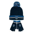 thumbnail image 2 of Harry Potter  Adult Ravenclaw Beanie & Gloves Set, 2 of 3