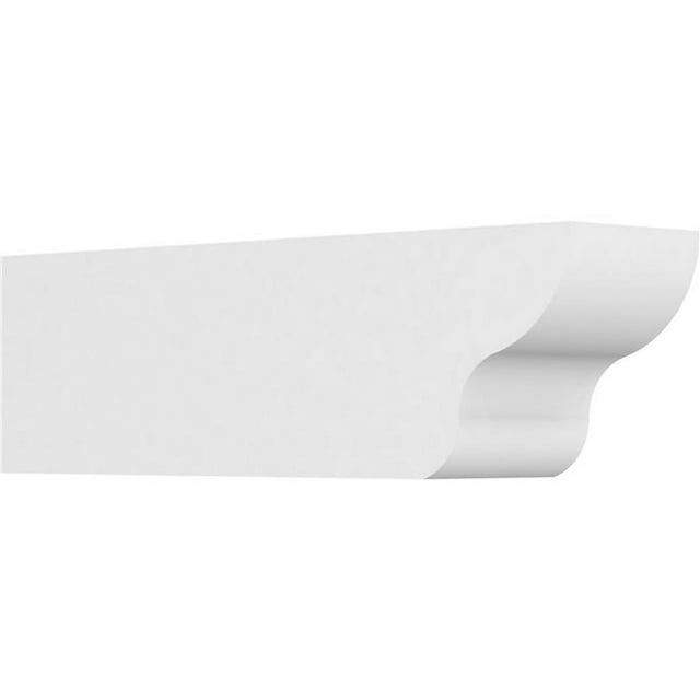 Ekena Millwork RFTP05X06X20GRN 6 x 5 x 20 Po Standard Greensboro Architecture Grade Queue de Chevron PVC
