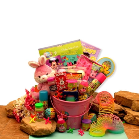 GBDS Little Pinkie Bunnies Easter Fun Pail - Easter Basket for child