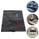 thumbnail image 3 of Porta pañuelos para coche con diseño de fibra de carbono, dispensador de pañuelos para el interior del coche, moderno porta pañuelos negro para el interior del coche, 3 of 7