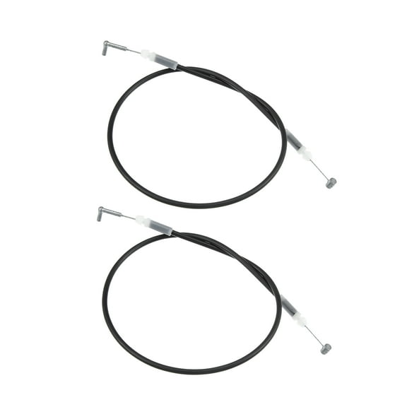 No.69710-0C010 Door Inside Locking Cable for Toyota Tundra 2000-2006 Front Plastic 2pcs  =Black