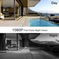 thumbnail image 3 of Cámara de seguridad con foco para exteriores, cámaras IP WiFi de 2MP con luz puntual, visi MABOTO cámara de seguridad, 3 of 7