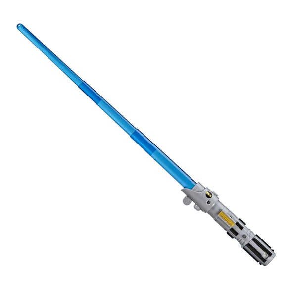 Star Wars Lightsaber Forge, Sabre laser électronique de Luke Skywalker à lame bleue extensible, jouet de déguisement personnalisable, dès 4 ans