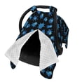 thumbnail image 2 of Naloa Blue Octopus Baby Car Seat Cover, Breathable Baby Carrier Cover, Multiuse Baby Carrier Cover & Nursing Breastfeeding Cover, 2 of 5