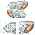 thumbnail image 5 of labwork Headlights Front Head Lamps Direct Replacement Pair Left + Right Completed Set For 2003-2008 Toyota Corolla, 5 of 7