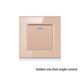 thumbnail image 3 of Advancent Interruptor de lámpara de Panel de luz, suministros para el hogar, accesorios para el hogar, interruptores de presión, instalación práctica, Decoración del hogar Oro/Control único Advancent HA067855-03, 3 of 6