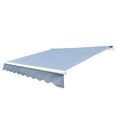 thumbnail image 2 of ALEKO Retractable Motorized Patio 10 x 8 ft Awning Sunshade Silver Grey, 2 of 10