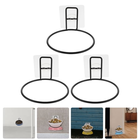 Pawsdot Pet Dog Bowl Holder Iron 3Pcs