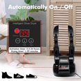 thumbnail image 4 of Renogy Boot Dryer Shoe Dryer, Glove Dryer & Boot Warmer With Heat Blower, Portable Adjustable Rack And Timer, Folding Design & Quick Drying For Shoes, -Bomveson, 4 of 4