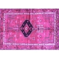 thumbnail image 1 of Ahgly Company Indoor Rectangle Persian Purple Traditional Area Rugs, 5' x 8', 1 of 4
