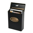 thumbnail image 3 of Gibraltar Designer Modern Residential Locking Wall Mount Mailbox, Black & Bronze, 3 of 5
