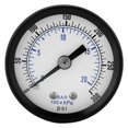 thumbnail image 1 of Mini Pressure Gauge For Fuel Air Oil Liquid Water 0-20bar / 0-300psi 1/8" BSPT Thread, 1 of 4