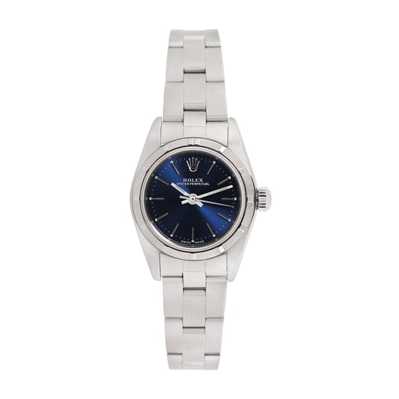 Pre-Owned Rolex Women's Oyster Perpetual 25mm Stainless Steel Oyster Wristwatch