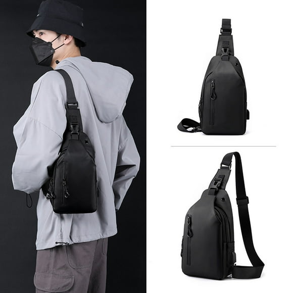 Outdoor Travel Crossbody Backpack, Nylon Breathable Men Outdoor Chest Pack For Travel