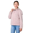 thumbnail image 2 of Free Country Girls' Mountain Fleece Jacket Dusty Pink XS, 2 of 3