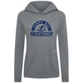 thumbnail image 2 of Women's Levelwear Gray Tampa Bay Lightning Relay Banner Arch Pullover Hoodie, 2 of 3