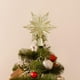 thumbnail image 4 of Proyector de luz para la parte superior del árbol de Navidad, copo de nieve, barra, fiesta, adorno para árbol de Navidad Oro, 4 of 6