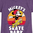 thumbnail image 3 of Mickey & Friends - Skater Mickey - Toddler And Youth Short Sleeve Graphic T-Shirt, 3 of 6